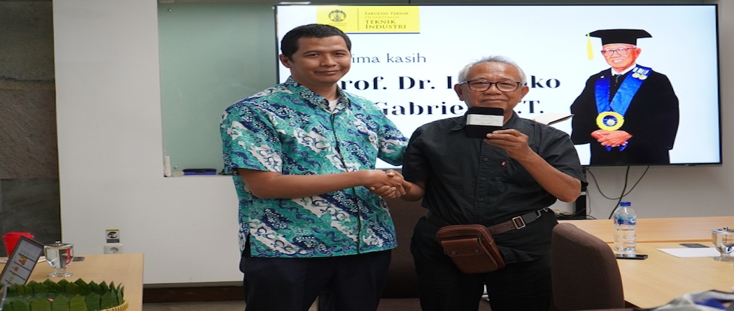 Rapat Rutin Departemen dan Purnabakti Prof. Dr. Ir. Djoko S. Gabriel, M.T.