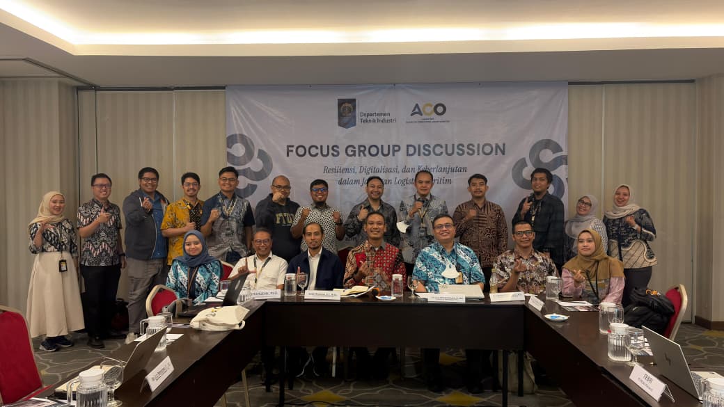 Kolaborasi Industri dan Akademisi Teknik Industri UI Bahas Tantangan dan Transformasi Logistik Maritim melalui FGD “Resiliensi, Digitalisasi, dan Keberlanjutan dalam Jaringan Logistik Maritim”